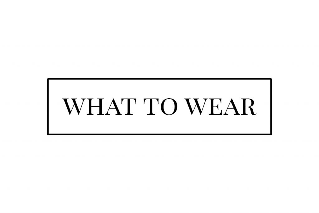 what to wear to your photography session